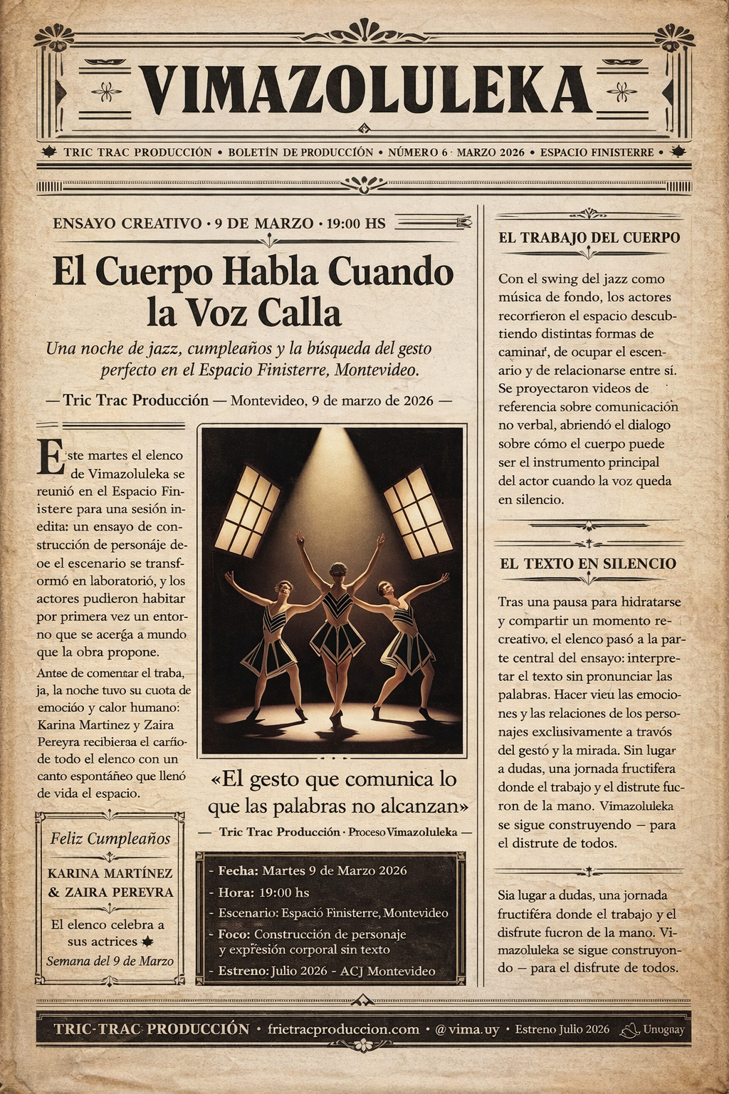 Comunicado 9 de marzo